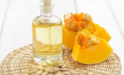 Aceite de calabaza para parásitos de reproducción